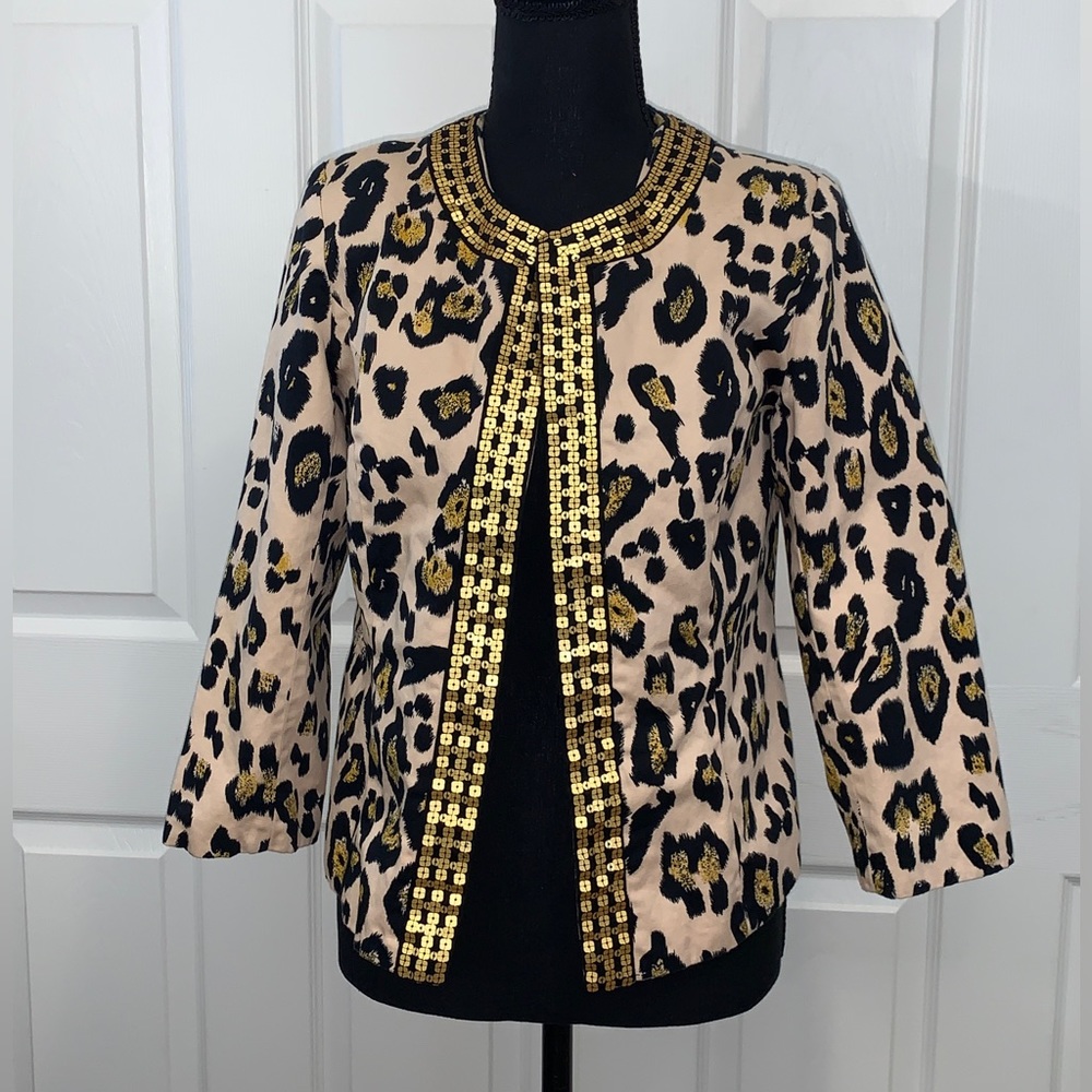 Birch Hill Leopard Print Blazer